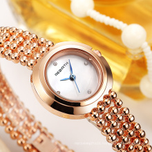 RE 202 Top Brand Luxury Ladies Watches Casual Steel Strap Gold Bracelet Women Watches Quartz Classic Female Watches